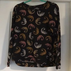 Chameleon print top
